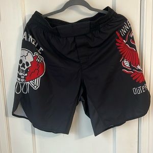 Scramble Brand “Inner Peace, Outer Violence” Training Shorts